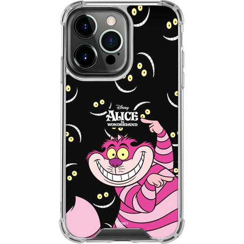 Disney Alice in Wonderland Cheshire Cat iPhone 15 Pro Clear Case